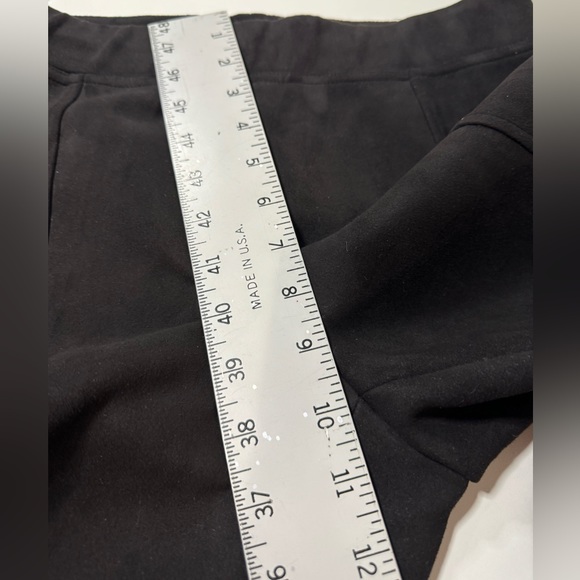 Andrew Marc Pants Faux Suede Pull-On Stretch Legging Black SZ MEDIUM - NEW! - Picture 13 of 16